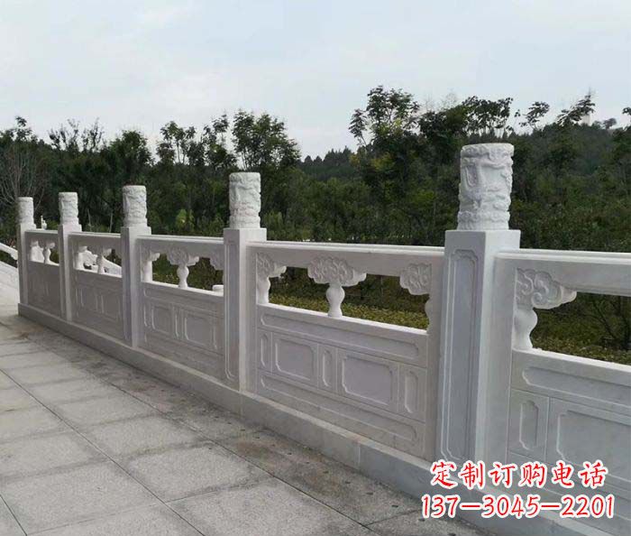 廊坊精美绝伦大理石栏板雕塑