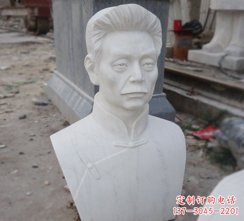 廊坊传承文化魅力·鲁迅头像精美雕塑