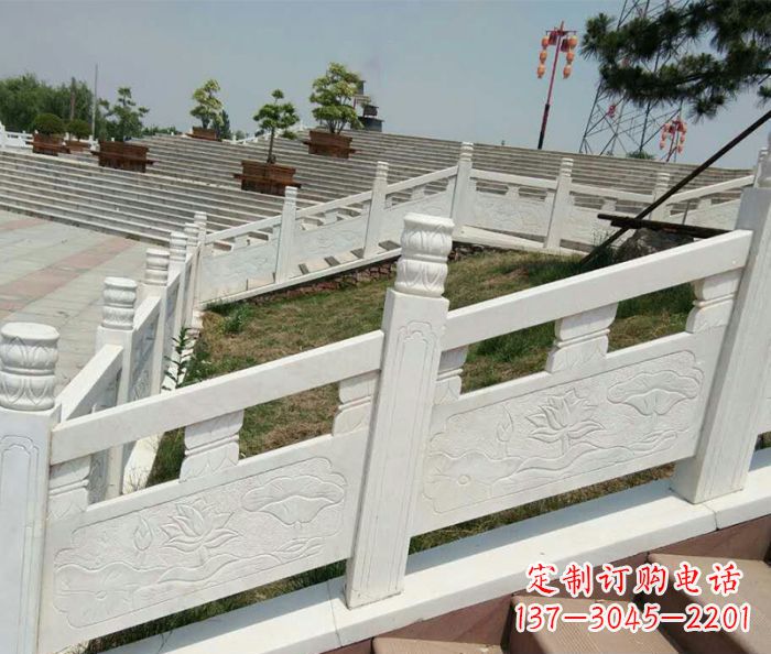 廊坊大理石栏板雕塑