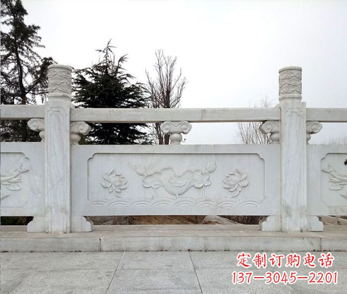 廊坊大理石栏板雕塑