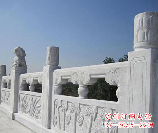 廊坊大理石栏板雕塑