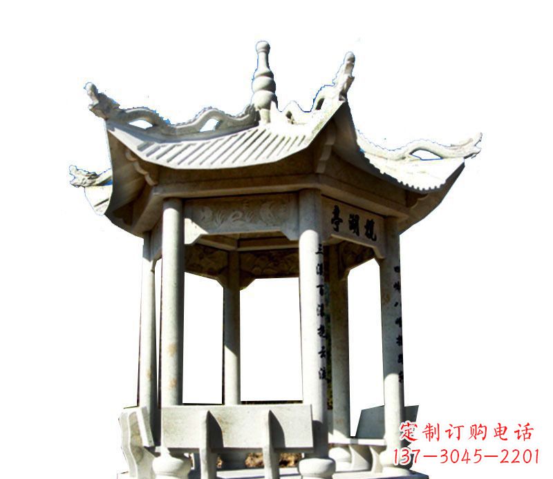 廊坊大理石凉亭石雕,历史韵味浓郁