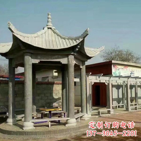廊坊大理石凉亭庭院亭子