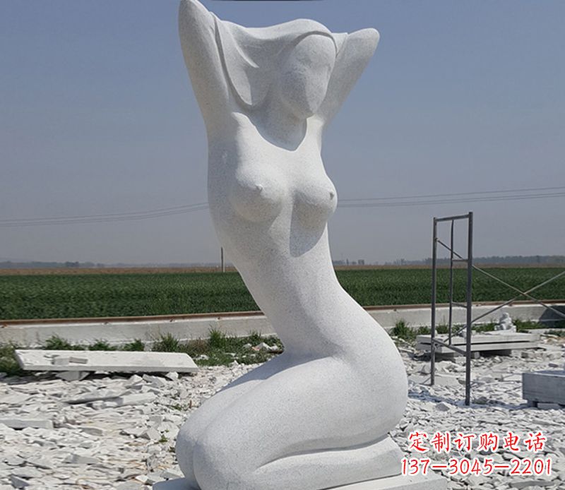 廊坊优雅大理石美女雕塑