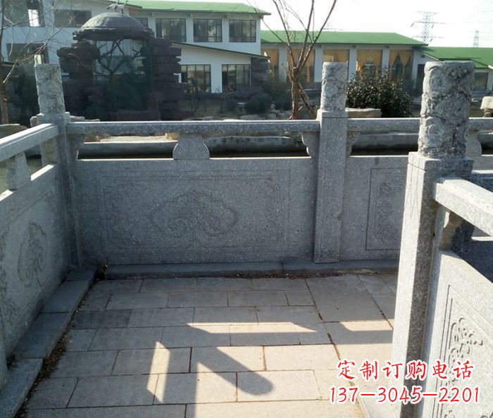 廊坊精美大理石栏板雕塑