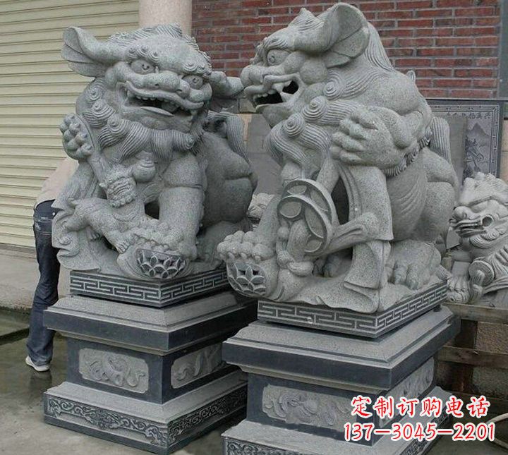 廊坊大理石狮子雕塑