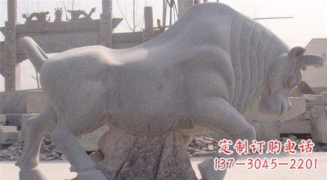 廊坊大理石牛雕塑——让你家里充满独特艺术气息