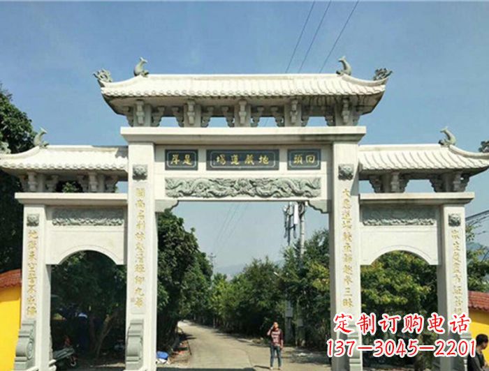 廊坊大理石牌坊雕塑