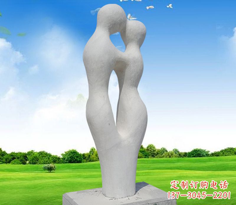 廊坊情侣石雕,永恒的爱恋