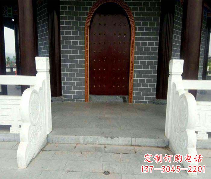 廊坊高品质大理石栏板雕塑