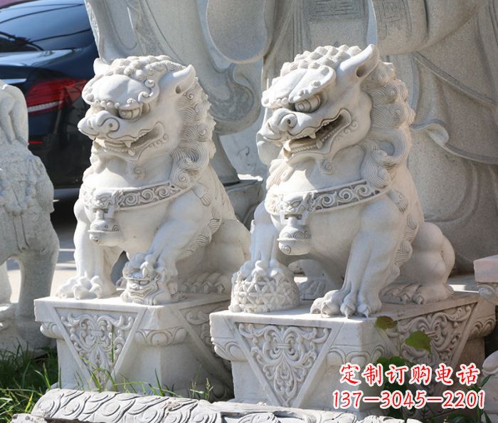 廊坊大理石狮子雕塑