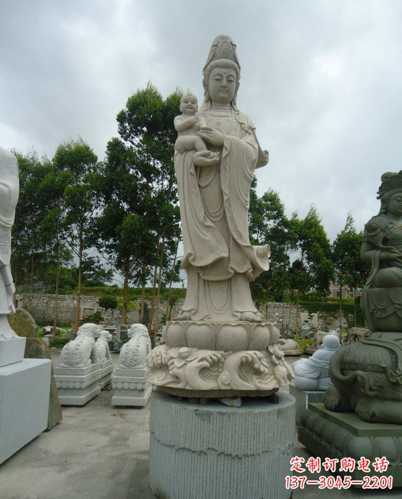 廊坊大理石观音像