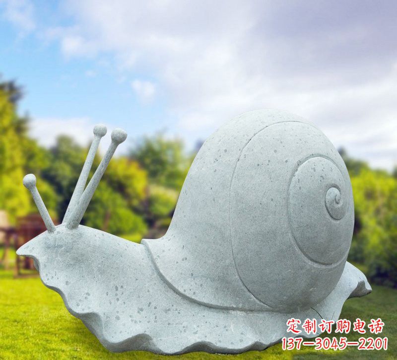 廊坊大理石蜗牛雕塑