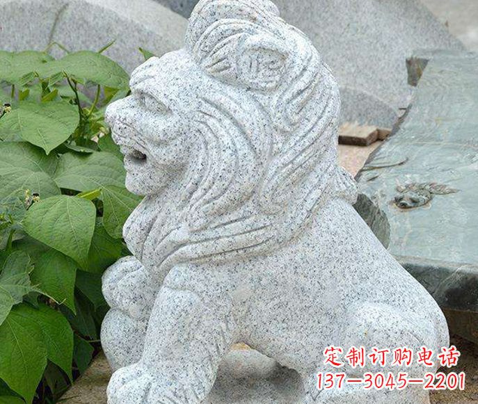 廊坊大理石狮子雕塑