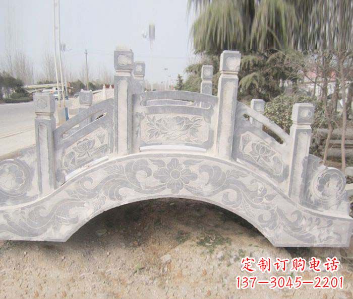 廊坊精美大理石小型拱桥石雕