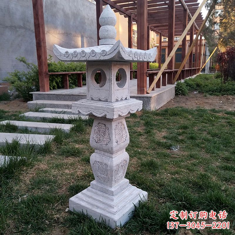 廊坊大理石灯笼雕塑