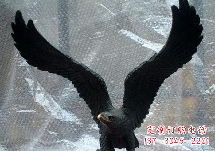 廊坊大鹏展翅玻璃钢老鹰雕塑