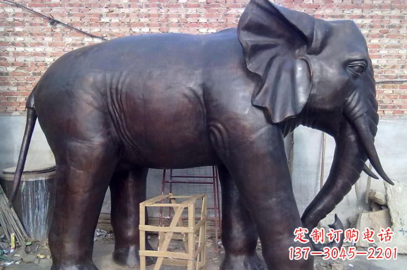 廊坊大象铸铜雕塑