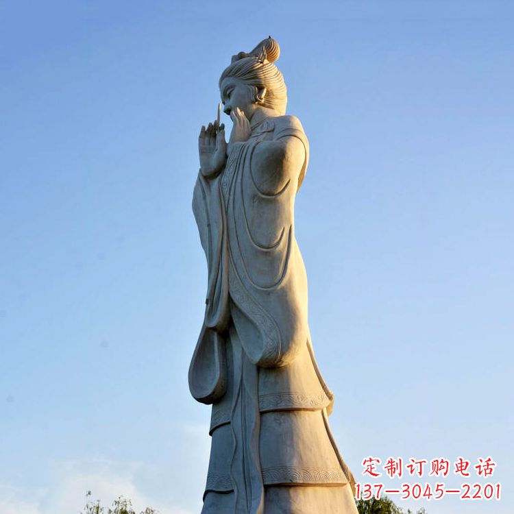 廊坊貂蝉雕塑精美礼品,赠送古代美女历史人物
