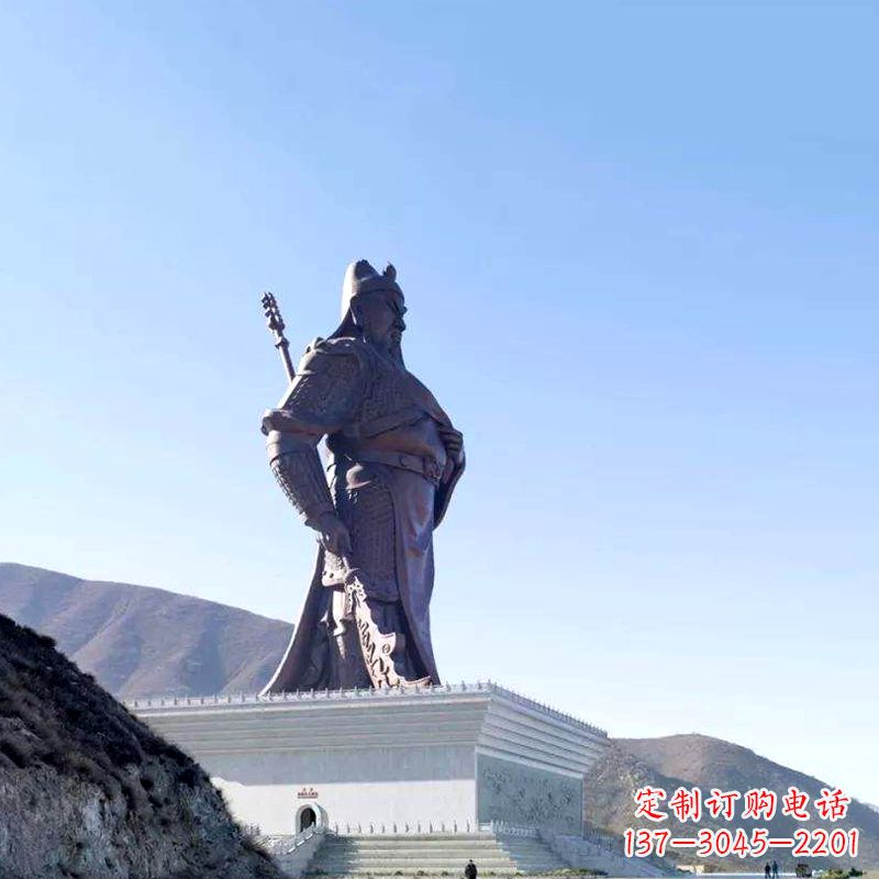 廊坊关公铸铜雕塑——传承三国历史文化的精美雕塑