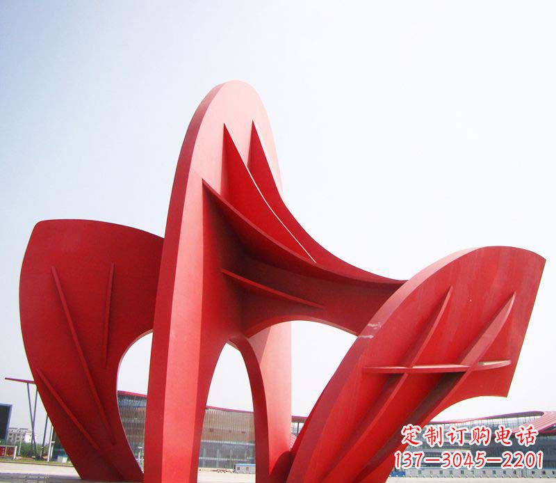 廊坊精美不锈钢拱门雕塑