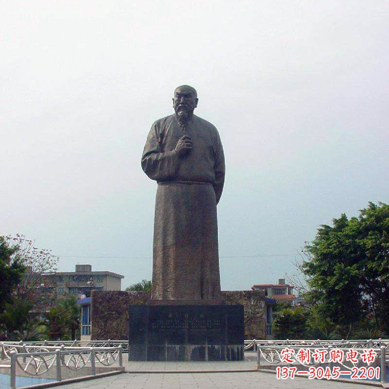 廊坊精美林则徐雕塑,传承历史文化