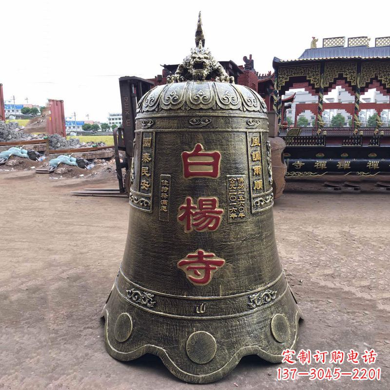 廊坊优质铜钟雕塑定制