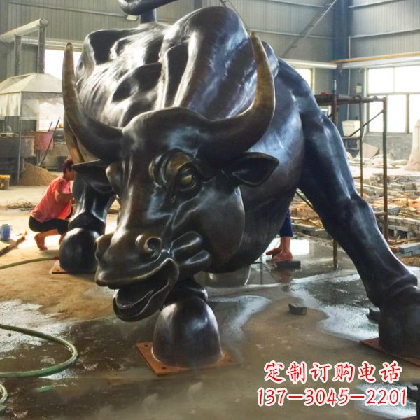 廊坊大型铸铜动物雕塑
