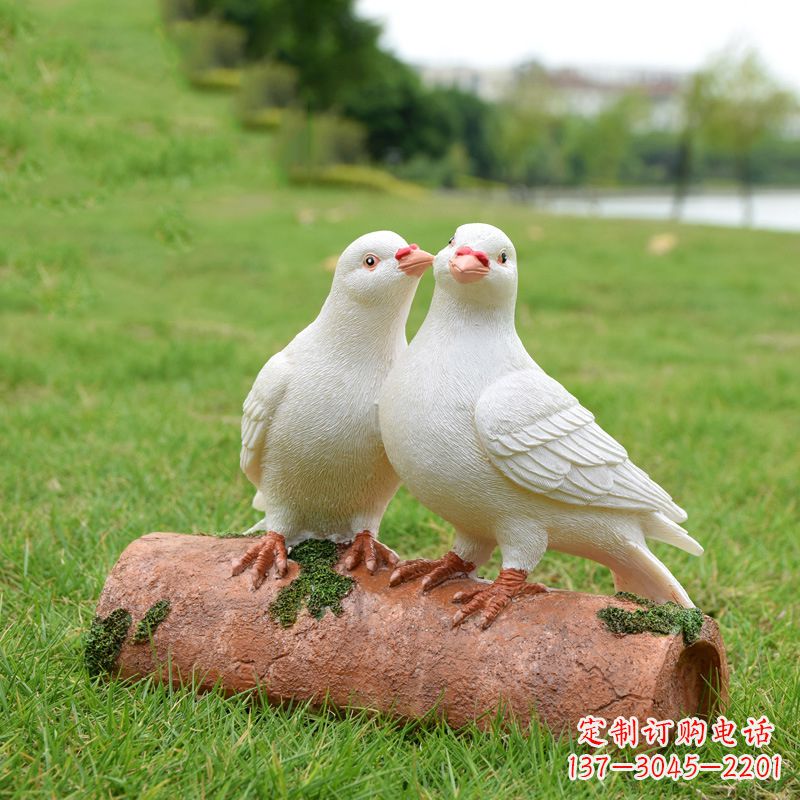 廊坊精美大型和平鸽雕塑