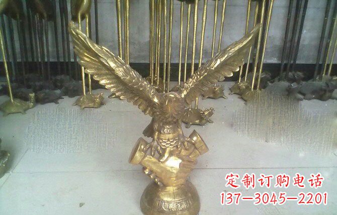 廊坊大展宏图老鹰铜雕