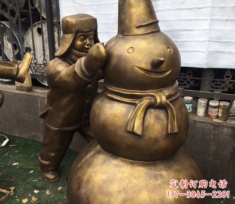 廊坊儿童铜雕精美礼品