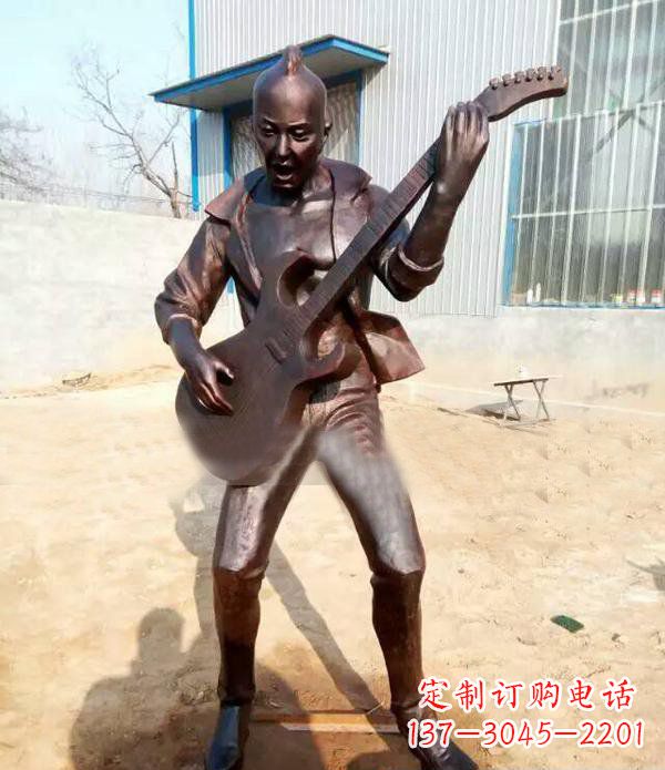 廊坊音乐传奇——吉他雕塑