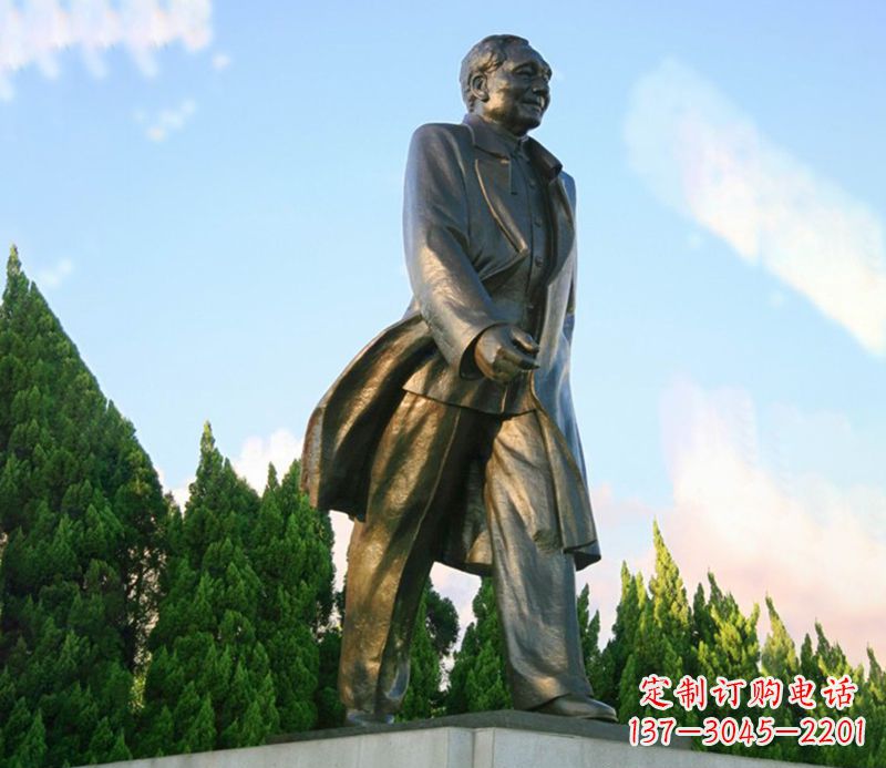 廊坊激励千秋,抒发热爱——中领雕塑定制邓小平雕塑