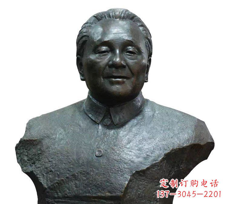 廊坊伟大领袖邓小平胸像铜雕