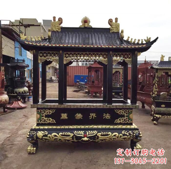 廊坊雕龙铜香炉