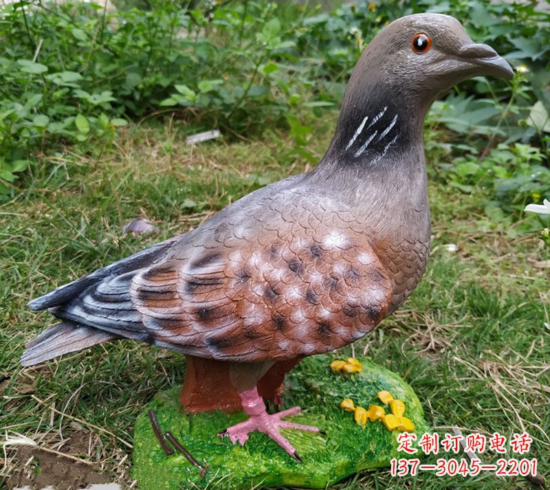 廊坊雕塑 和平鸽