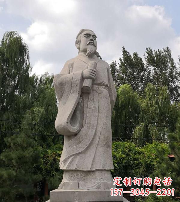 廊坊中国古代历史名人雕塑