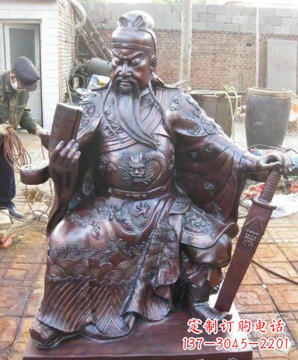 廊坊关公铜雕——象征着一份久远精神的传承