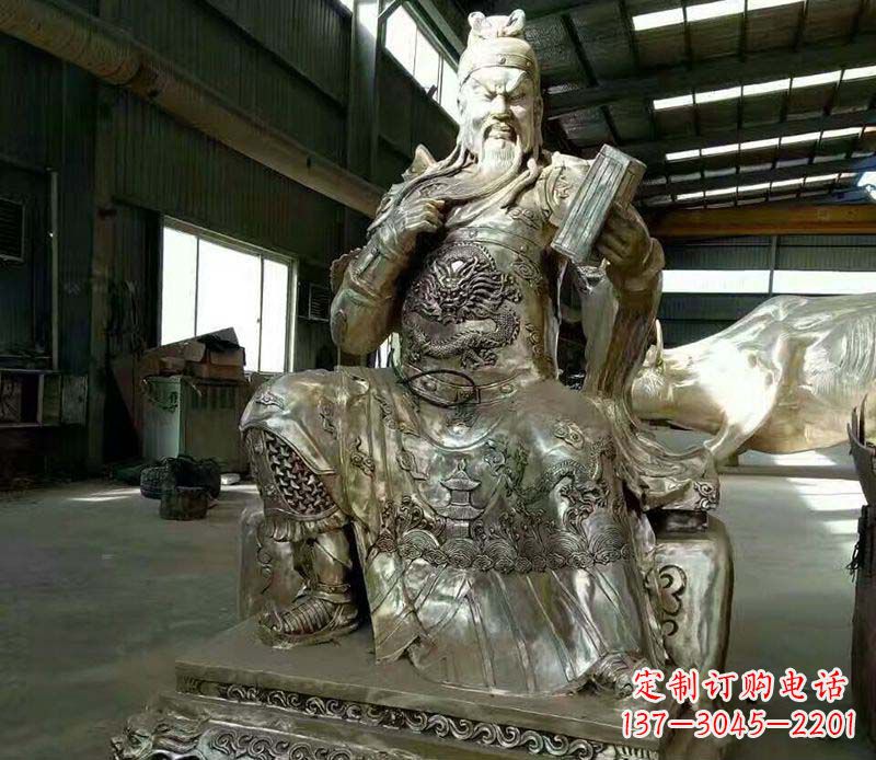 廊坊精美关公铜雕