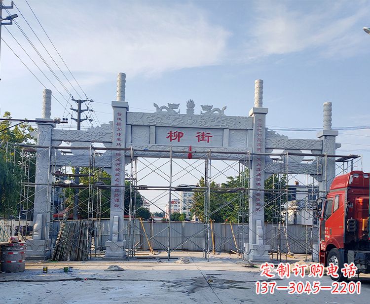 廊坊牌坊铜锻雕塑,让您的空间绽放光彩