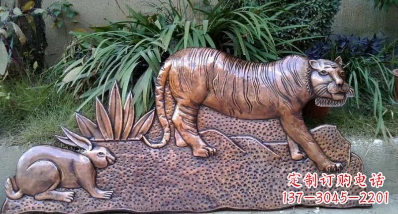 廊坊锻铜动物雕塑