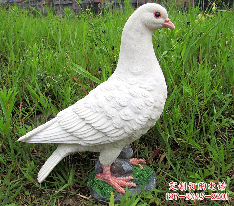廊坊锻铜鸽子浮雕,精致细腻的雕塑体现