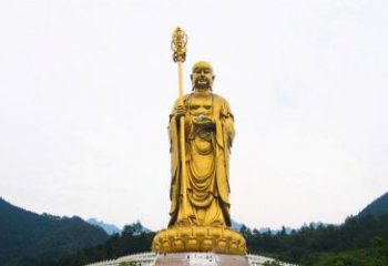 廊坊高端定制大型地藏菩萨铜雕