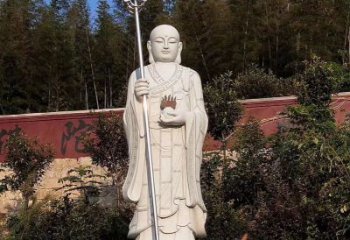 廊坊地藏王佛像石雕户外摆件广场景观雕塑