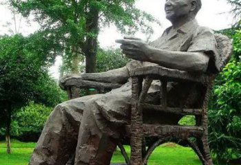廊坊邓小平伟人公园铜雕—荣耀家乡，让历史永生