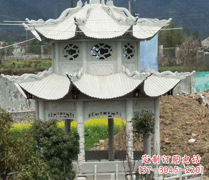 廊坊古典凉亭石雕