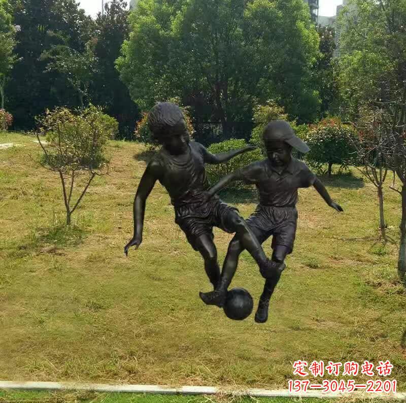 廊坊中领雕塑出品,精致足球雕塑,带您重温童年欢乐