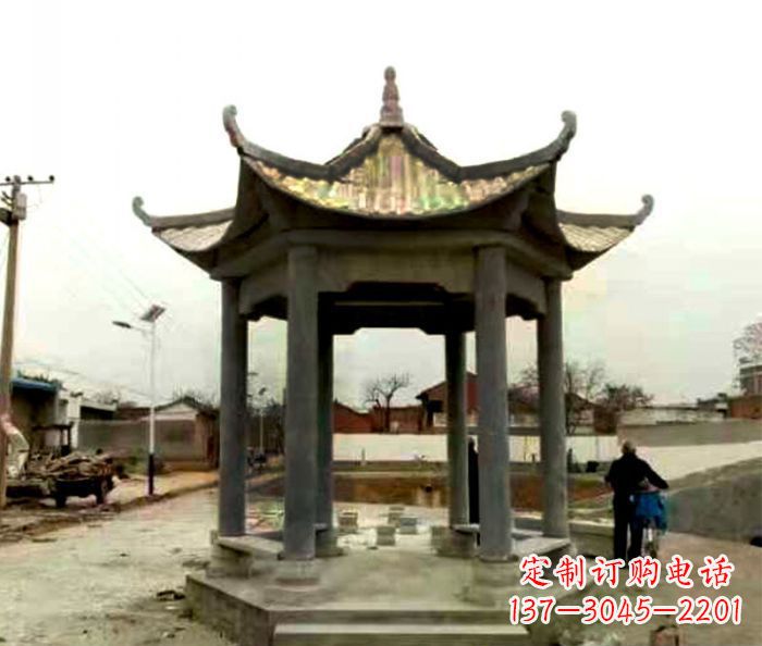 廊坊仿古凉亭石雕限量版