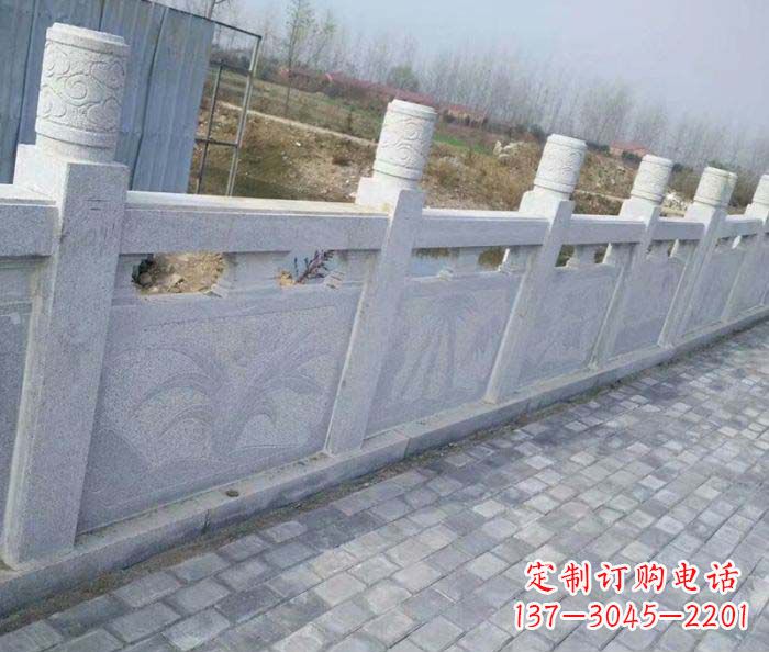 廊坊传统石栏板雕塑