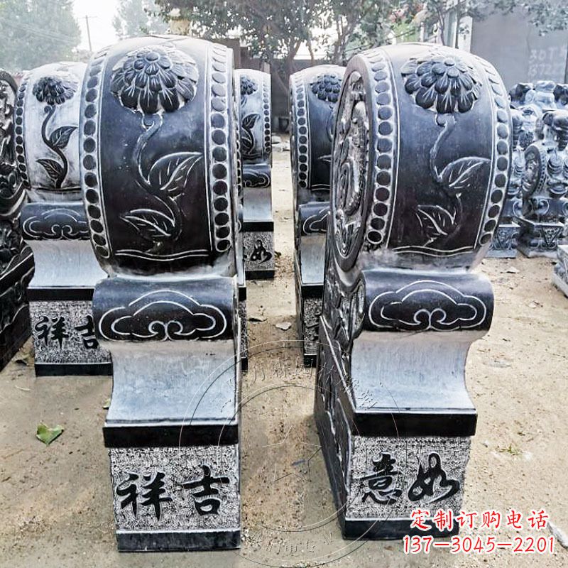 廊坊古典门墩雕塑